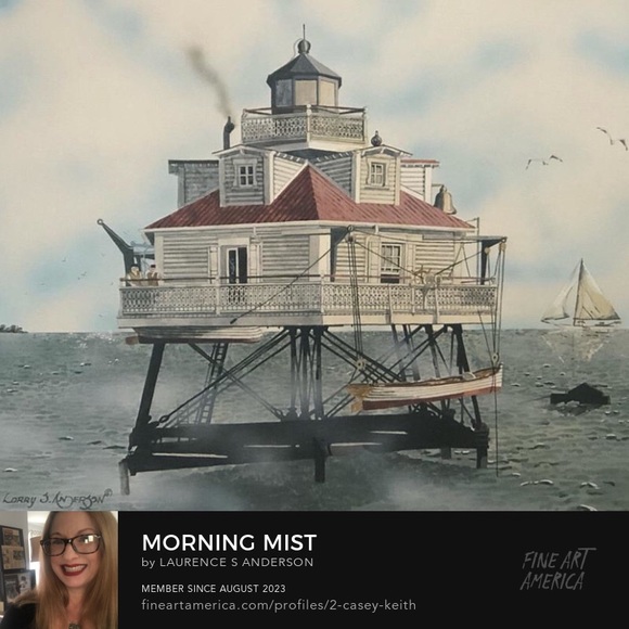 “Morning Mist" by Larry S. Anderson - Picture 2 of 9